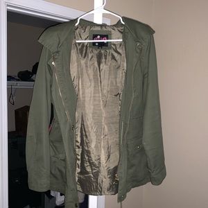 Green army jacket from tj maxx